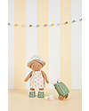 Olli Ella Set Vestiti Una Rainbow - per Bambola Dinkum Doll - Avorio - 35 cm - 100% Cotone Accessori Bambole