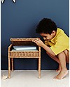 Olli Ella Sgabello in Rattan per Bambini, Natural - con Scomparto Segreto! Sgabelli