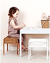 Olli Ella Sgabello in Rattan per Bambini, Natural - con Scomparto Segreto! Sgabelli
