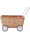 Olli Ella Strolley, Carrozzina per Bambole, Vimini - Natural Carrozzine per Bambole