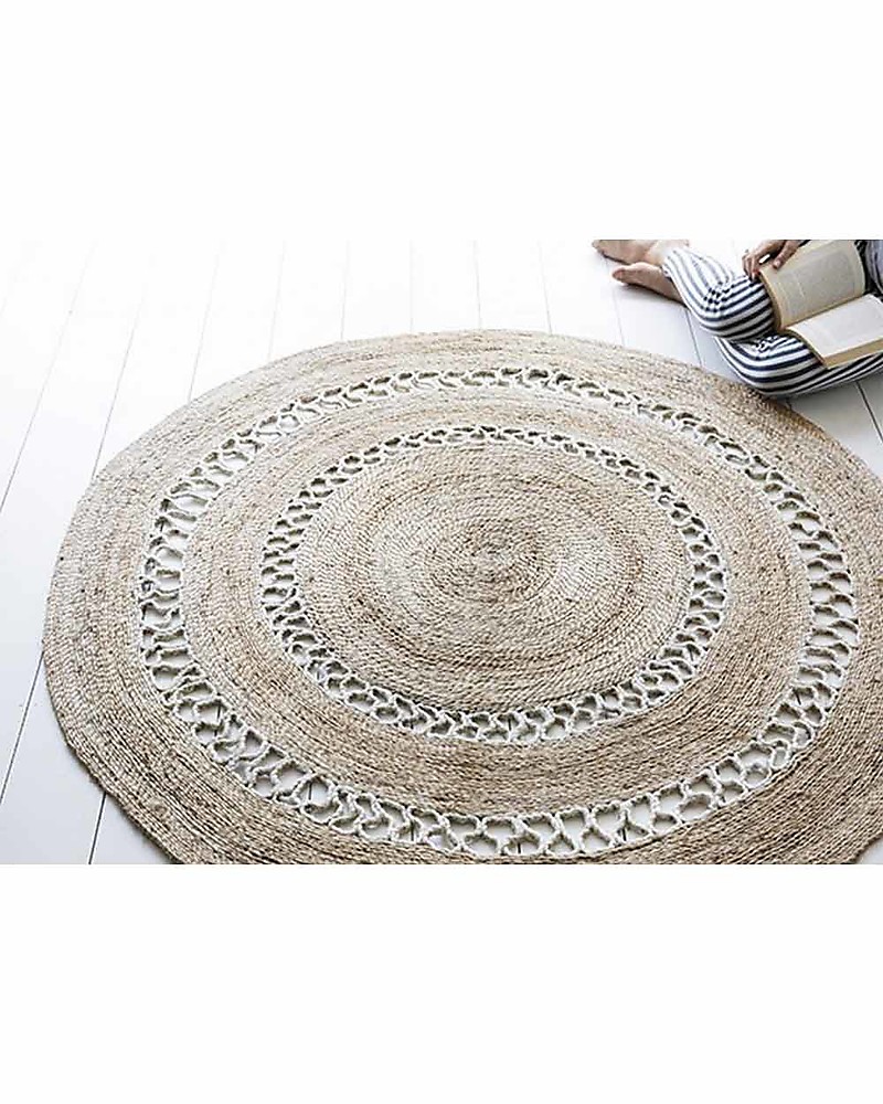 Olli Ella Tappeto Di Juta Intreccio Circolare Fatto A