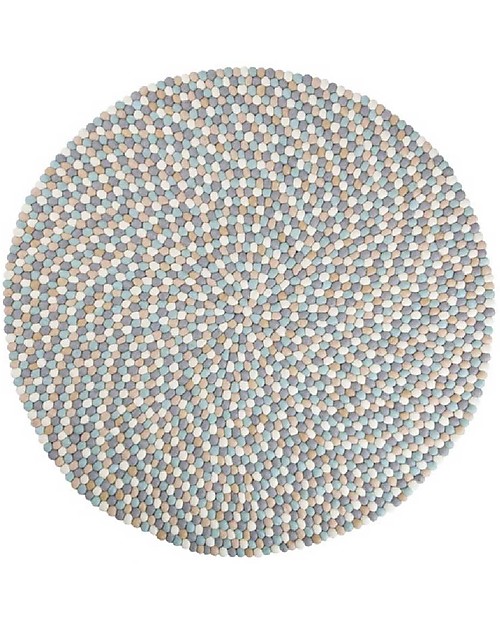 Olli Ella Tappeto in Feltro - Moon Drop - 100% Lana Tappeti Arredo