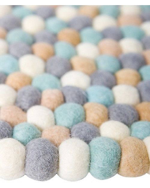 Olli Ella Tappeto in Feltro - Moon Drop - 100% Lana Tappeti Arredo