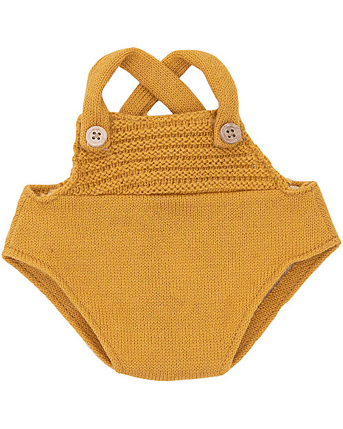 Olli Ella Tutina per Bambola Dinkum - Mostarda Accessori Bambole