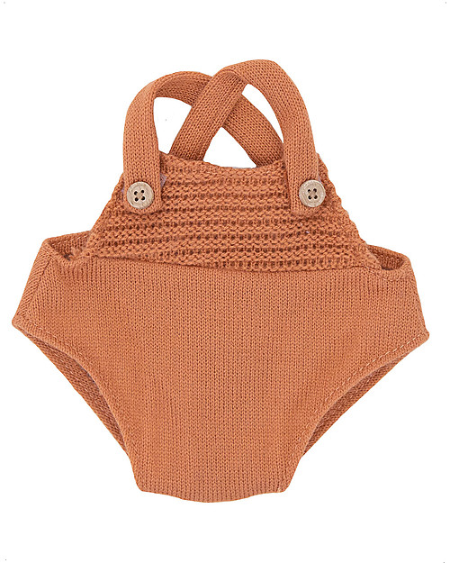 Olli Ella Tutina per Bambola Dinkum - Ruggine Accessori Bambole