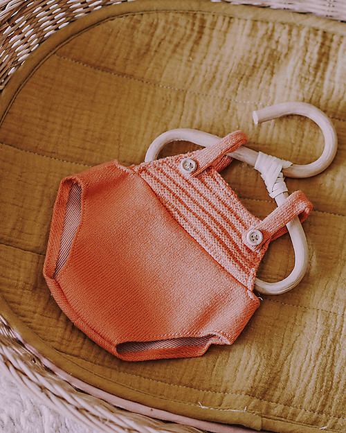 Olli Ella Tutina per Bambola Dinkum - Ruggine Accessori Bambole