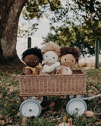 Olli Ella Wonder Wagon in Rattan - Naturale - Fatto a Mano! Giochi da Esterno_
