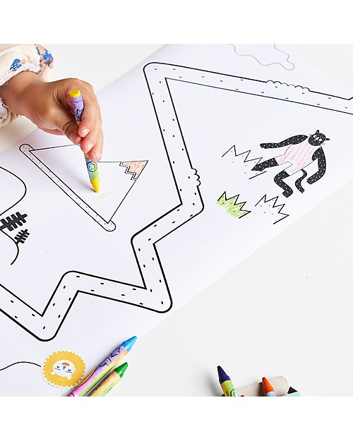 Olli Ella Zainetto con Giochi da Viaggio Play'n'Pack, Giungla Zaini Scuola