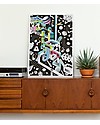 Omy Black Cosmic - Poster Gigante da Colorare (100 x 70 cm) - Si illumina al buio! Disegnare e Colorare