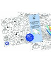 Omy Games - Tovagliette da Colorare 24 Pezzi - Stampa ecologica su carta riciclata! Disegnare e Colorare