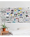 Omy Happy - Poster XXL da Colorare (180 x 100 cm) - Stampa ecologica su carta riciclata! Disegnare e Colorare
