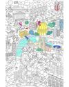 Omy Londra - Poster da Colorare (115 x 80 cm) - stampa ecologica su carta riciclata! Disegnare e Colorare