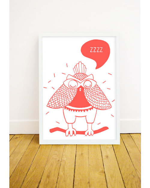 Omy Poster che si Illumina Loula - Si illumina la notte! Decorazioni da Parete