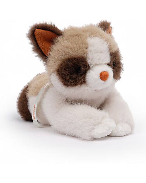 One Love Plush Peluche Caramel il Gatto - il Peluche che ti Abbraccia - 31 x 15 x 14 cm - 100% Materiali Riciclati Peluche