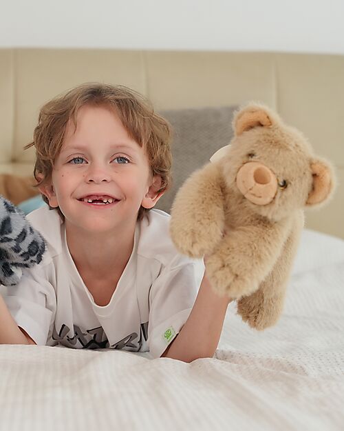 One Love Plush Peluche Little B l'Orso - il Peluche che ti Abbraccia - 33 x 14 x 13 cm - 100% Materiali Riciclati Peluche