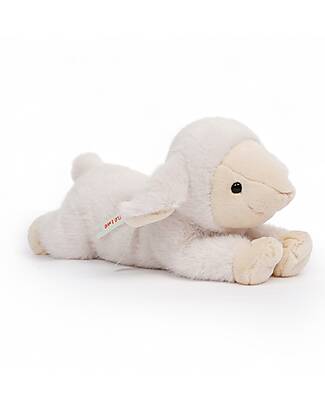 One Love Plush Peluche Ponderato Daisy l'Agnellino - il Peluche che ti Abbraccia - 31 x 16 x 15 cm - 100% Materiali Riciclati Peluche