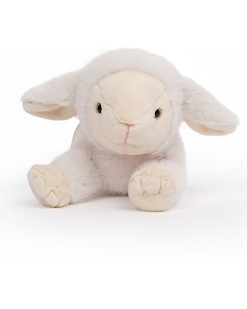 One Love Plush Peluche Ponderato Daisy l'Agnellino - il Peluche che ti Abbraccia - 31 x 16 x 15 cm - 100% Materiali Riciclati Peluche