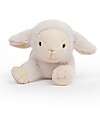 One Love Plush Peluche Ponderato Daisy l'Agnellino - il Peluche che ti Abbraccia - 31 x 16 x 15 cm - 100% Materiali Riciclati Peluche