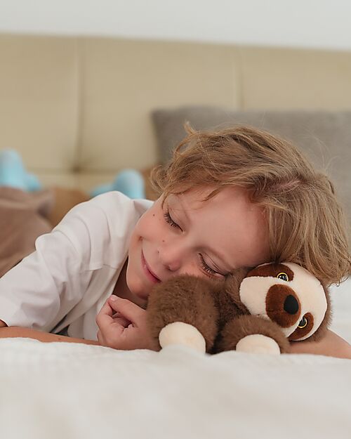 One Love Plush Peluche Ponderato Ollie il Bradipo - il Peluche che ti Abbraccia - 38 x 14 x 15 cm - 100% Materiali Riciclati Peluche