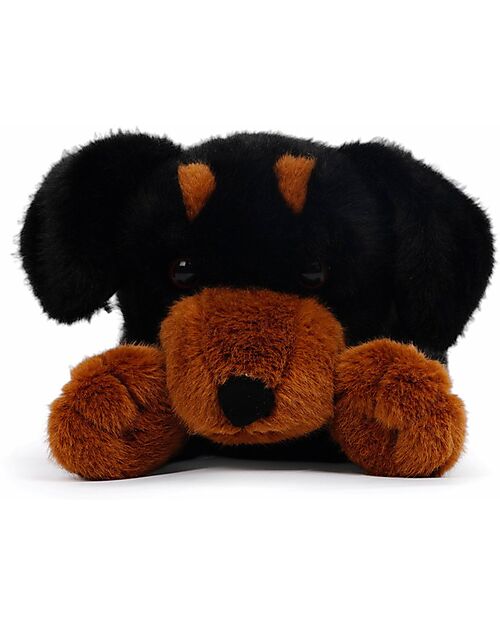 One Love Plush Peluche Ponderato Pumpkin il Bassotto Sdraiato - il Peluche che ti Abbraccia - 33 x 13 x 12 cm - 100% Materiali Riciclati Peluche