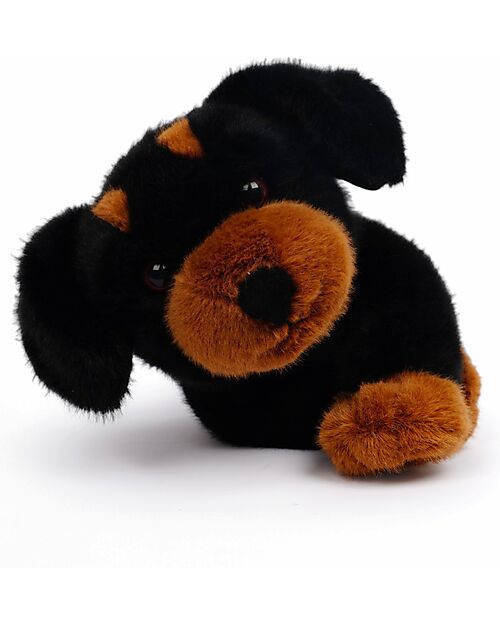 One Love Plush Peluche Ponderato Pumpkin il Bassotto Sdraiato - il Peluche che ti Abbraccia - 33 x 13 x 12 cm - 100% Materiali Riciclati Peluche
