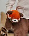 One Love Plush Peluche Ponderato Rusty il Panda Rosso - il Peluche che ti Abbraccia - 43 x 15 x 15 cm - 100% Materiali Riciclati Peluche