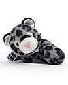 One Love Plush Peluche Ponderato Sky il Leopardo delle Nevi - il Peluche che ti Abbraccia - 35 x 17 x 15 cm - 100% Materiali Riciclati Peluche