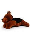 One Love Plush Peluche Rex Ponderato il Pastore Tedesco - il Peluche che ti Abbraccia - 37 x 13 x 15 cm - 100% Materiali Riciclati Peluche
