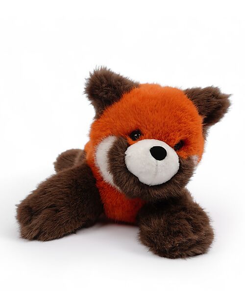 One Love Plush Peluche Rusty il Panda Rosso - il Peluche che ti Abbraccia - 43 x 15 x 15 cm - 100% Materiali Riciclati Peluche