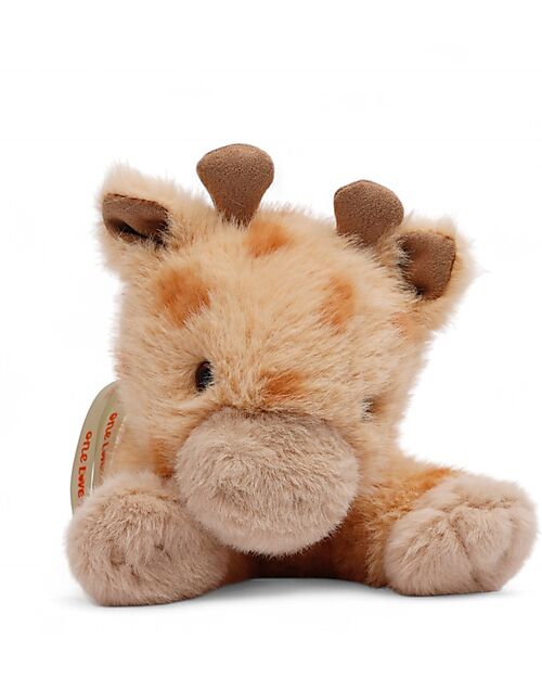 One Love Plush Peluche Willow la Giraffa - il Peluche che ti Abbraccia - 34 x 12 x 15 cm - 100% Materiali Riciclati Peluche