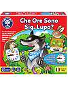 Orchard Toys Gioco da Tavolo Che Ore Sono Signor Lupo - Impara a leggere l'ora! Giochi da Tavolo