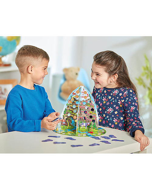 Orchard Toys Gioco da Tavolo Contare in Montagna - Sii il primo a raggiungere la cima della montagna, in questo entusiasmante gioco di conteggi! Giochi da Tavolo