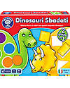 Orchard Toys Gioco da Tavolo Dinosauri Sbadati - Un gioco di abbinamento di forme e colori con simpatici dinosauri. Giochi da Tavolo