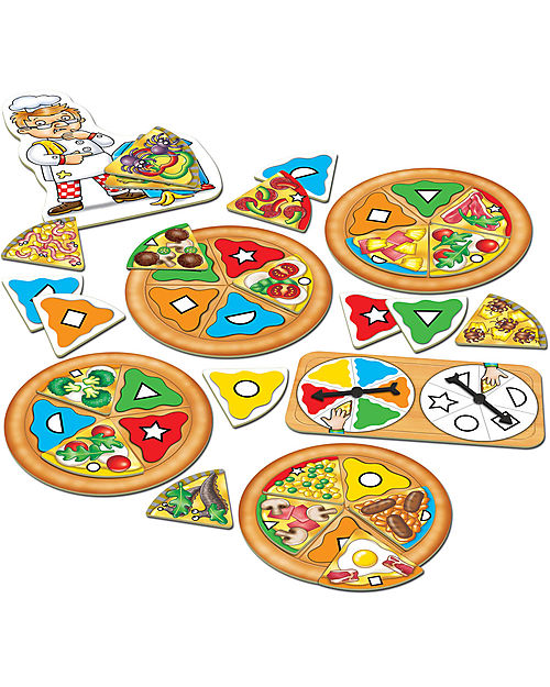 Orchard Toys Gioco da Tavolo Pizza Pizza! - Fai una pizza perfettama attenzione agli insetti! Giochi da Tavolo