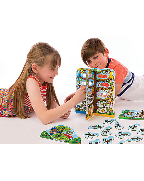 Orchard Toys Gioco da Tavolo Scimmiette Dispettose - Sarai tu la scimmietta dispettosa che raccoglierà più banane? Giochi da Tavolo