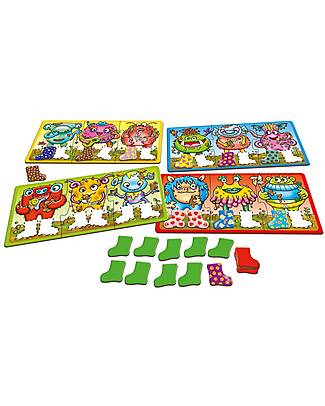 Orchard Toys Gioco da Tavolo Stivaletti Puzzolenti - Trova e abbina le paia di stivaletti per i tuoi mostriciattoli! Giochi da Tavolo