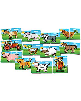 Orchard Toys La Fattoria da Capo a Piedi - Una prima attività di abbinamento che si trasforma in un divertente gioco! Giochi da Tavolo