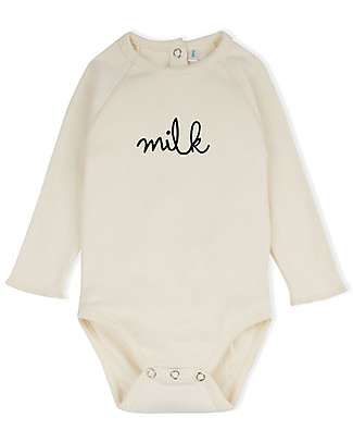 Organic Zoo Body Milk, Natural - Cotone Bio ed Alta qualità! Body Manica Lunga