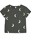 Organic Zoo T-shirt Classica Midnight - Lune - 100% Cotone Bio T-shirt