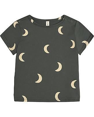 Organic Zoo T-shirt Classica Midnight - Lune - 100% Cotone Bio T-shirt