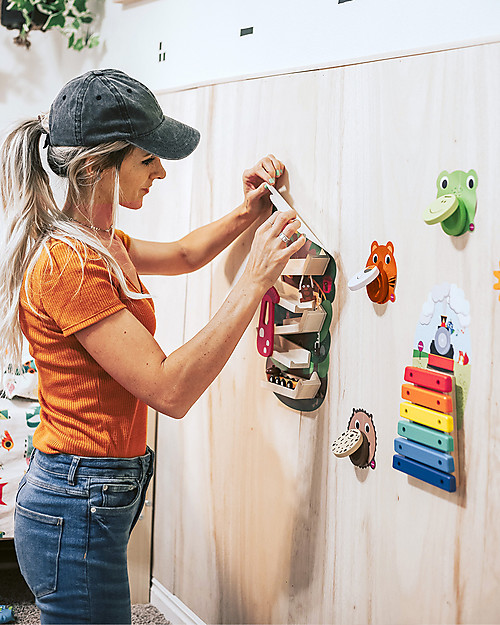 Oribel Giocattolo da Parete Vertiplay, Binario Musicale Xilofono Strumenti Musicali