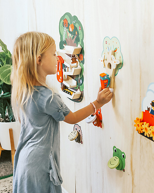 Oribel Giocattolo da Parete Vertiplay, l'Ingegnoso Picchio Giochi Creativi