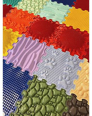 Ortoto Set 4 Tappetini Sensoriali - Fantastic Four - Godi dei Vantaggi della Riflessologia! Tappeti Puzzle