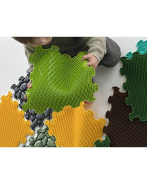 Ortoto Set 6 Tappetini Sensoriali - Sunshine Garden - Godi dei Vantaggi della Riflessologia! Giochi Sensoriali_