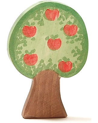 Ostheimer. Albero di Mele Realizzato a Mano, Legno Sostenibile - 12 cm (H) Construzioni In Legno