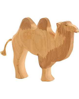 Ostheimer. Cammello Realizzato a Mano, Legno Sostenibile - 13,5 cm (H) Construzioni In Legno