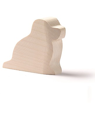 Ostheimer. Set Creativo Animali da Colorare - Fatto a mano - Comprende 5 animaletti in legno + colori e accessori! Attrezzi In Legno