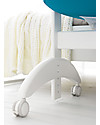 Pali Culla da Co-Sleeping Maya, Blu Pavone - 0-6 mesi, legno di faggio massello Culle Next To Me
