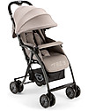 Pali Passeggino Super Leggero Tre.9, Grigio Sabbia - Reclinabile, solo 3,9 kg! Passeggini Leggeri