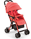 Pali Passeggino Super-Leggero Tre.9, Rosso Candy - Reclinabile, solo 3,9 kg! Passeggini Leggeri